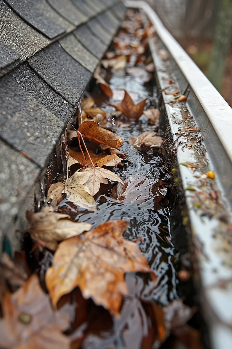 roof-with-leaves-water-it-generated-by-ai Roofing Repair Services